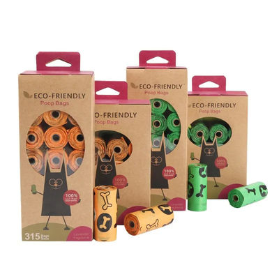 OEM/ODM 옥수수amid Dog Poo Bags 환경 친화적 인 애완 동물 보호을위한 개인 레이블