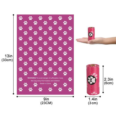OEM/ODM 옥수수amid Dog Poo Bags 환경 친화적 인 애완 동물 보호을위한 개인 레이블