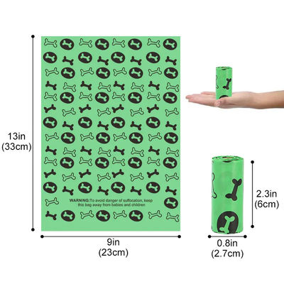 OEM/ODM 옥수수amid Dog Poo Bags 환경 친화적 인 애완 동물 보호을위한 개인 레이블