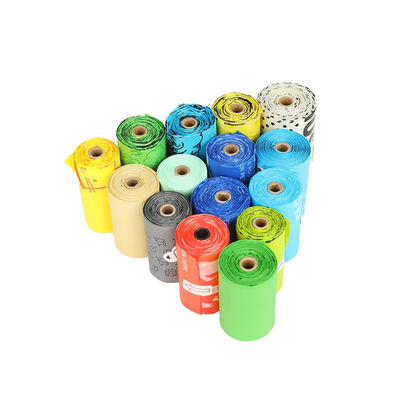 개인 레이블 맞춤형 크기 환경 보호 Ldpe Hdpe 개 쓰레기 가방