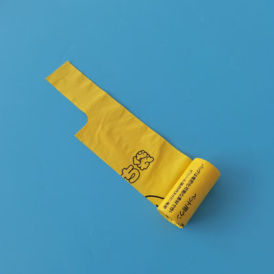 개인 레이블 맞춤형 크기 환경 보호 Ldpe Hdpe 개 쓰레기 가방