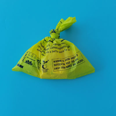 개인 레이블 맞춤형 크기 환경 보호 Ldpe Hdpe 개 쓰레기 가방