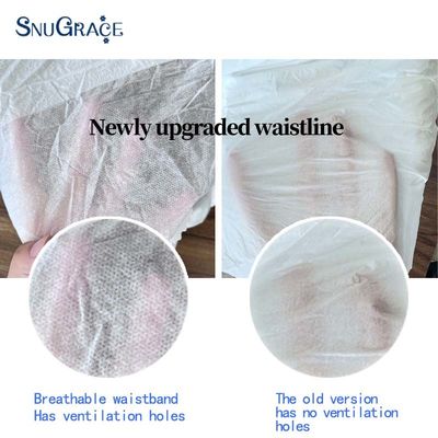 SnuGrace의 두꺼운 복합 베이스 필름으로 성인용 6000ml 흡수 기저귀