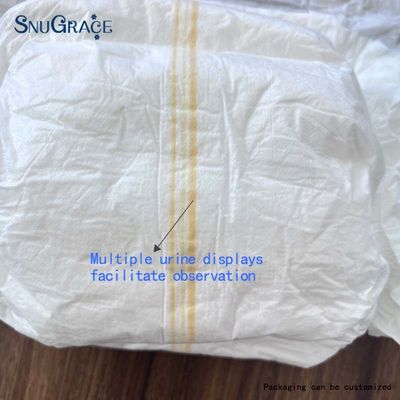 SnuGrace의 두꺼운 복합 베이스 필름으로 성인용 6000ml 흡수 기저귀