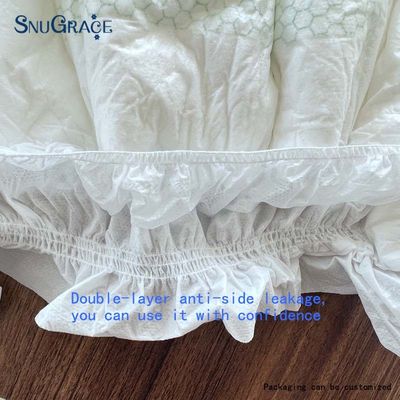 SnuGrace의 두꺼운 복합 베이스 필름으로 성인용 6000ml 흡수 기저귀