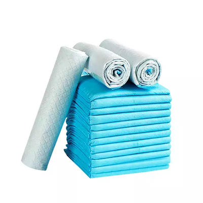 파란색 일회용 턱스 강아지 강아지 팟 훈련용 Pee Pads 20g-120g 프로
