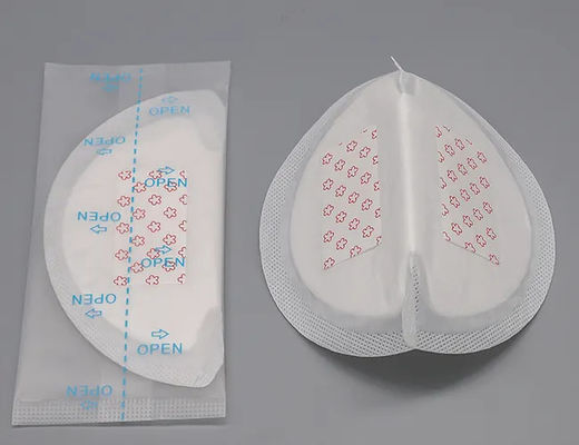 맞춤형 크기 초 얇은 호흡 할 수있는 일회용 유방 간호 패드 100 pcs 무료 샘플