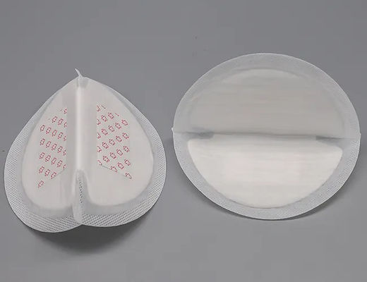맞춤형 크기 초 얇은 호흡 할 수있는 일회용 유방 간호 패드 100 pcs 무료 샘플