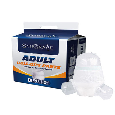 OEM ODM 슈퍼 흡수 하복 단종 슈퍼 흡수성용 일회용 성인 바지