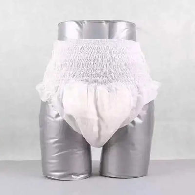 불결성 사람 관리 일회용 성인 기저귀 성인 바지 성인 기저귀 55-100g