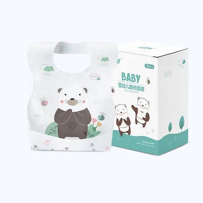 스타일 우수한 방수 일회용 베이비 비브 내구성 보호 베이비 옷