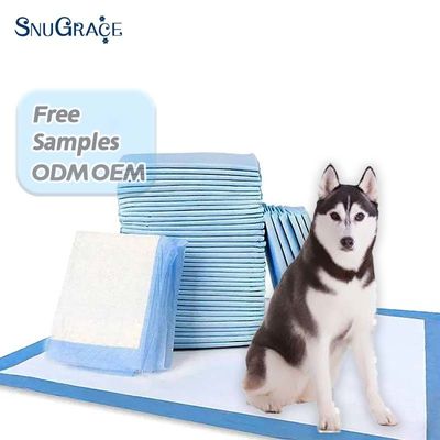 OEM/ODM 강아지 훈련용 맞춤 애완용  Pee Pad 600X350mm 600X450mm 600X600mm 900X600mm