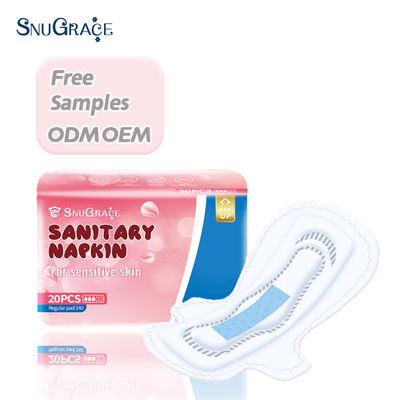 SNUGRACE 날개 디자인 여성용 초느다란 면화 위생 냅킨 OEM ODM