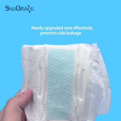 SNUGRACE 날개 디자인 여성용 초느다란 면화 위생 냅킨 OEM ODM