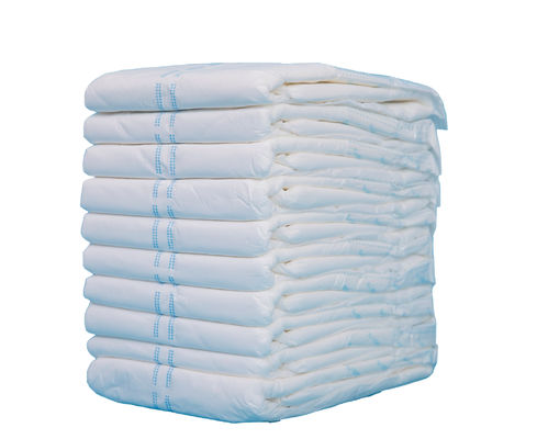 노인용 부드러운 Nowoven Frabic Top Sheet 조정 가능한 성인 기저귀 대량