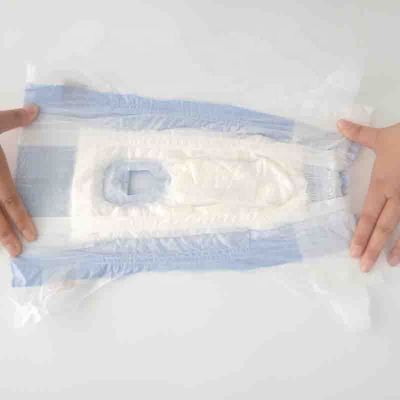 3D 누출 방지 채널 습도 지표가 포함 된 여성 개 기저귀