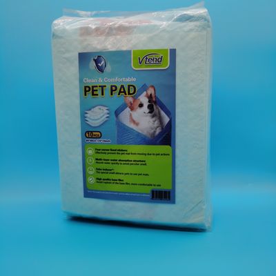 훈련 일회용 애완 동물 패드 화장실용 100% 면화  Pee Pads