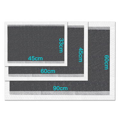 탄소섬유 대나무 석탄 애완용 Pee Pad 22X22 30X36 36X36 23X30 강아지 훈련