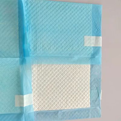 60x60cm 일회용 하위 패드 아기 관리 하위 패드 접착 스프레스와 화장실 조직