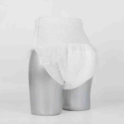 성인 일회용 불결성 팬티 듀얼 팬티 부드러운 직물 상단 시트