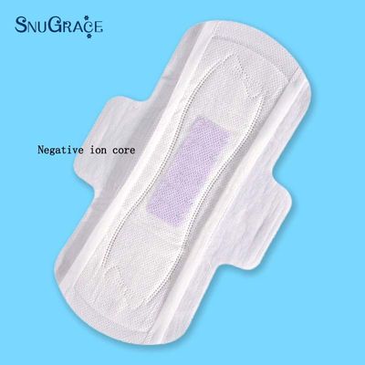 맞춤형 270MM 레이디 애니온 위생 패드 천연 위생 냅킨 월경 패드