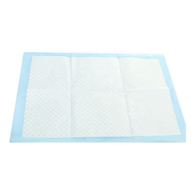 맞춤형 중량 흡수성 일회용 하부 패드 파란색 SML XL 크기 60 * 60