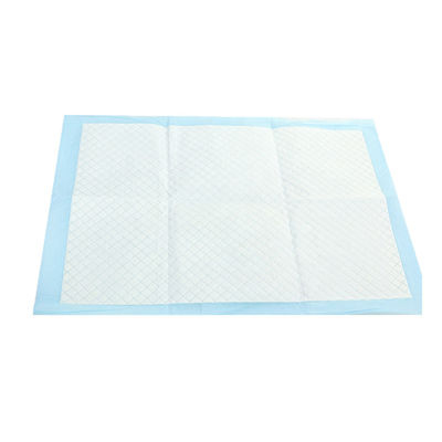 고 흡수성 5 PLY 불결성 그룹 소변 흡수를위한 일회용 인쇄 된 하부 패드