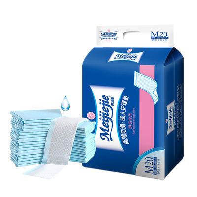 슈퍼 흡수성 불결성 그룹 200ml-1500ml 흡수성 1회용 침대 패드
