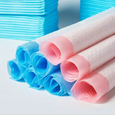 부드러운 Nowoven Frabic 상단 시트 일회용 훈련 패드 개와 애완 동물 강아지  Pee Pad