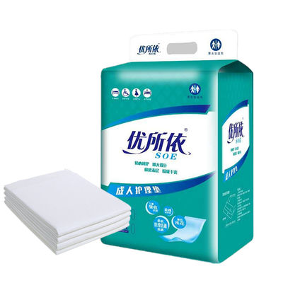 OEM 인쇄 된 일회용 병원 침대 패드 간호 부하 패드 불결성 존엄성 시트