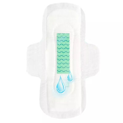 날개 달린 여성 생리용 위생용 패드, 50ml~200ml 흡수능력