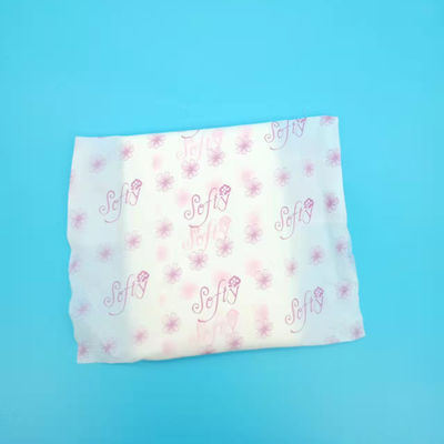 50ml-200ml 흡수성 여성 생리용 패드 유기 목화 생분해성 위생용 냅킨