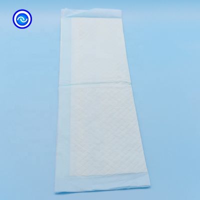 고 흡수능력 및 PE 필름 뒷판을 가진 맞춤형 일회용 불결성 침대 패드
