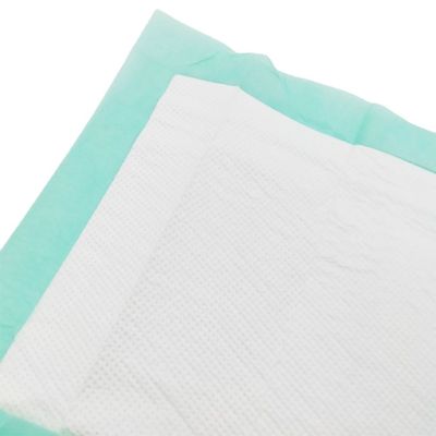 노인 불출력 치료용 부드러운 직물 상단 시트 일회용 흡수 하단 패드