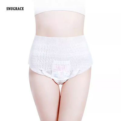 맞춤형 일회용 바지 유형 성인 기저귀 여성 생리 기간 안전 바지