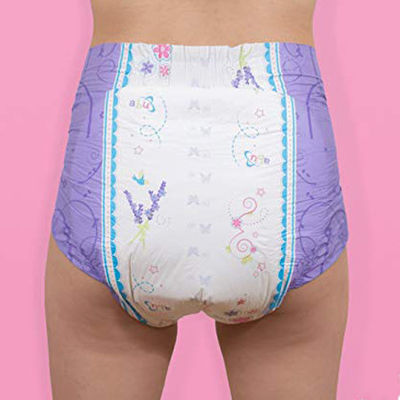 높은 흡수성 플러프 펄프 귀여운 ABDL 불결성 성인 양발용품 남성 및 편리