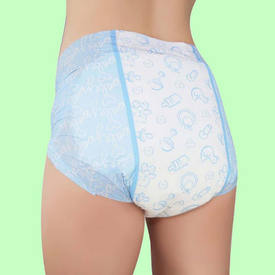유출 방지 초 두꺼운 섹시 ABDL 일회용 기저귀 성인 불결성 대량