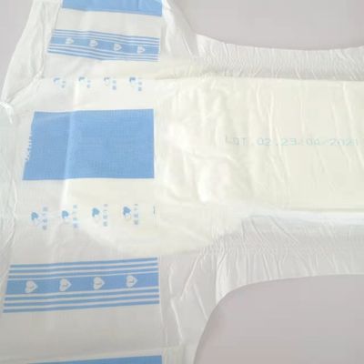 PE 뒷면 슈퍼 대형 커스텀 사이즈 노인용 부드러운 돌봄 성인 기저귀
