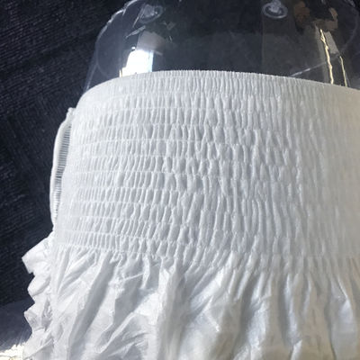 백색 성인 불결성 팬티 ISO CE 인증과 탄력 허리띠