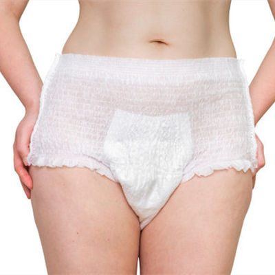 3D 누출 방지 채널과 함께 일회용 및 누출 방지 성인 불결성 바지