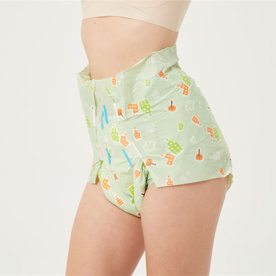 부드러운 직물 직물 상단 시트 성인 기저귀 ABDL 애호가들을 위한 초 두꺼운 흡수성
